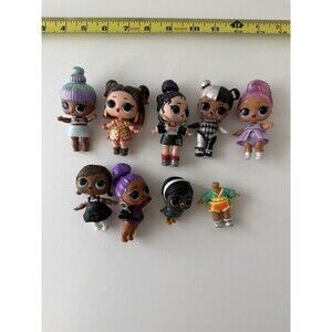 Lot of 9 LOL Surprise Dolls Animal Missing Head As Shown Flaws